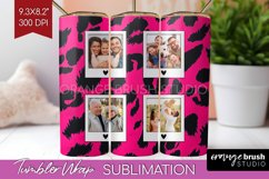 Leopard Print Photo Tumbler PNG - Animal Pattern Picture Product Image 1