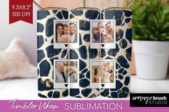 Leopard Print Photo Tumbler PNG - Animal Pattern Picture Product Image 1