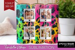 Leopard Print Photo Tumbler PNG - Animal Pattern Picture Product Image 1