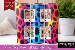 Leopard Print Photo Tumbler PNG - Animal Pattern Picture Product Image 1