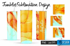 Epoxy Tumbler. Watercolour Tumbler. Alcohol ink Tumbler. Product Image 1