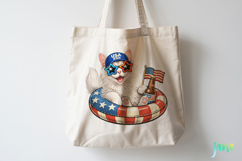 Patriotic Cat Collection PNG Product Image 2