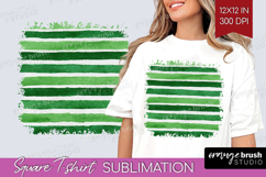 Abstract Fruit Square Tshirt Background - Tutti Frutti PNG Product Image 1