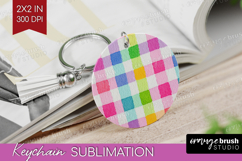 Abstract Fruit Keychain PNG - Tutti Frutti Keychain Product Image 1