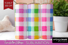 Abstract Fruit Tumbler Wrap - Tutti Frutti Tumbler PNG Product Image 1