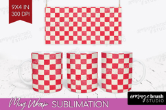 Abstract Fruit Mug Wrap - Tutti Frutti Mug PNG Sublimation Product Image 1
