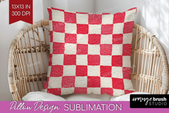 Abstract Fruit Pillow Sublimation - Tutti Frutti Pillow PNG Product Image 1