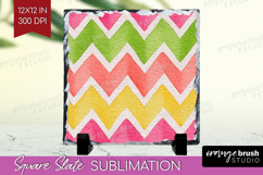 Abstract Fruit Slate PNG - Tutti Frutti Square Slate Product Image 1