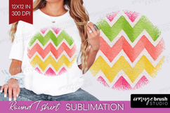 Abstract Fruit Round Tshirt Background - Tutti Frutti PNG Product Image 1