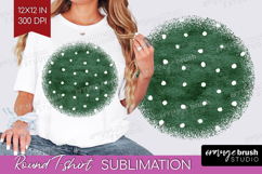 Abstract Fruit Round Tshirt Background - Tutti Frutti PNG Product Image 1