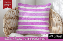 Abstract Fruit Pillow Sublimation - Tutti Frutti Pillow PNG Product Image 1