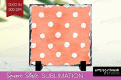 Abstract Fruit Slate PNG - Tutti Frutti Square Slate Product Image 1