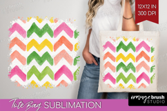 Abstract Fruit Tote Bag - Tutti Frutti Tote Bag PNG Product Image 1