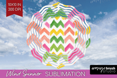 Abstract Fruit Wind Spinner Sublimation PNG - Tutti Frutti Product Image 1