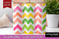 Abstract Fruit Tumbler Wrap - Tutti Frutti Tumbler PNG Product Image 1