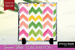 Abstract Fruit Slate PNG - Tutti Frutti Square Slate Product Image 1