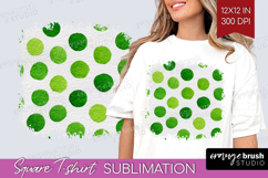 Abstract Fruit Square Tshirt Background - Tutti Frutti PNG Product Image 1