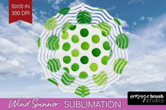 Abstract Fruit Wind Spinner Sublimation PNG - Tutti Frutti Product Image 1