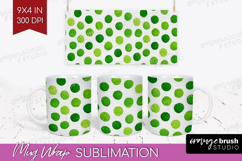 Abstract Fruit Mug Wrap - Tutti Frutti Mug PNG Sublimation Product Image 1