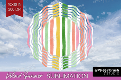 Abstract Fruit Wind Spinner Sublimation PNG - Tutti Frutti Product Image 1