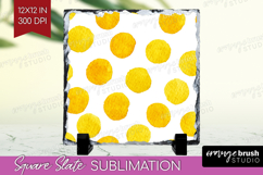 Abstract Fruit Slate PNG - Tutti Frutti Square Slate Product Image 1