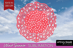 Abstract Fruit Wind Spinner Sublimation PNG - Tutti Frutti Product Image 1