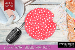 Abstract Fruit Car Coaster - Tutti Frutti Coaster PNG Product Image 1