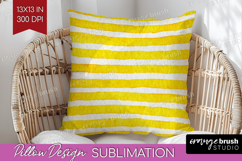 Abstract Fruit Pillow Sublimation - Tutti Frutti Pillow PNG Product Image 1