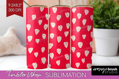 Abstract Fruit Tumbler Wrap - Tutti Frutti Tumbler PNG Product Image 1