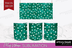 Abstract Fruit Mug Wrap - Tutti Frutti Mug PNG Sublimation Product Image 1