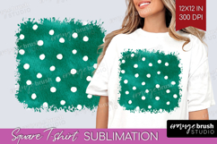 Abstract Fruit Square Tshirt Background - Tutti Frutti PNG Product Image 1