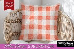 Abstract Fruit Pillow Sublimation - Tutti Frutti Pillow PNG Product Image 1