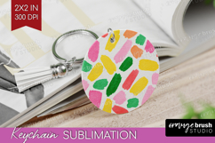 Abstract Fruit Keychain PNG - Tutti Frutti Keychain Product Image 1