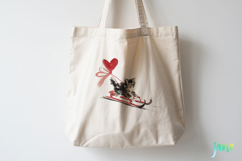 Valentine Kitten Cliparts Product Image 3