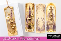 Vintage Scrapbook Bookmark Sublimation - Ephemera Bookmarks Product Image 1