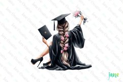 Watercolor Graduation Sublimation Product Image 1