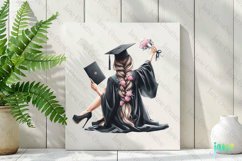 Watercolor Graduation Sublimation Product Image 3