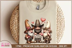 Howdy Valentine Western Cowboy Gnomes png, Valentine Gnomes Product Image 5