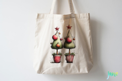 Whimsical Christmas Tree Clipart Product Image 3