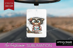 Valentine Air Freshener PNG - Whimsical Animal PNG Product Image 1