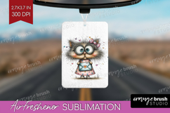 Valentine Air Freshener PNG - Whimsical Animal PNG Product Image 1