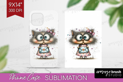 Valentine Phone Case PNG - Whimsical Animal Case PNG Product Image 1