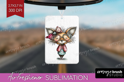Valentine Air Freshener PNG - Whimsical Animal PNG Product Image 1