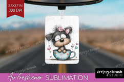 Valentine Air Freshener PNG - Whimsical Animal PNG Product Image 1