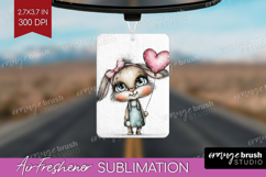 Valentine Air Freshener PNG - Whimsical Animal PNG Product Image 1