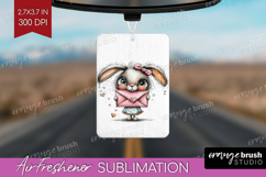 Valentine Air Freshener PNG - Whimsical Animal PNG Product Image 1