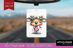 Valentine Air Freshener PNG - Whimsical Animal PNG Product Image 1