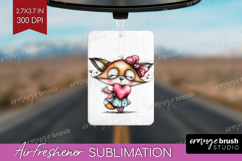 Valentine Air Freshener PNG - Whimsical Animal PNG Product Image 1