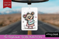 Valentine Air Freshener PNG - Whimsical Animal PNG Product Image 1