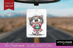 Valentine Air Freshener PNG - Whimsical Animal PNG Product Image 1